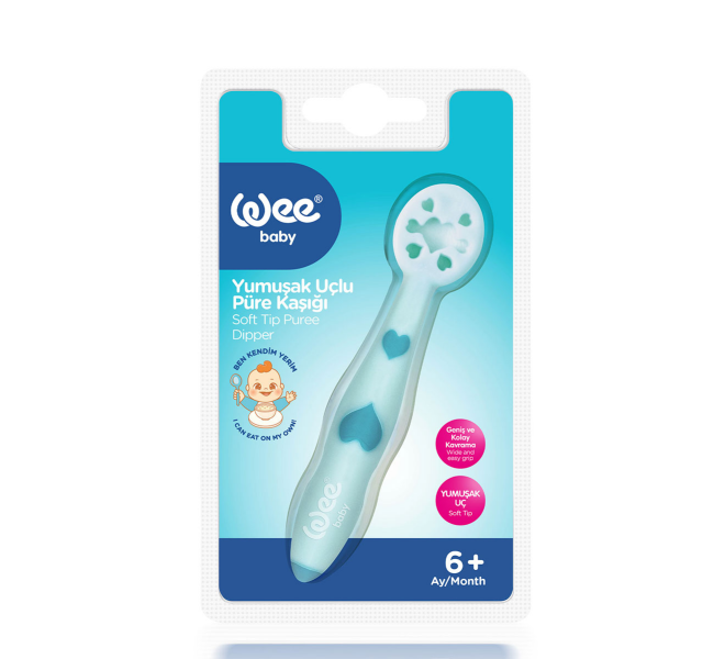 Лъжичка за пюре Wee Baby с мек връх
