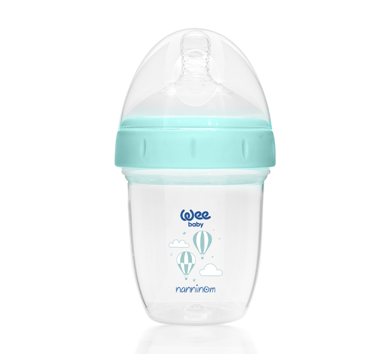 Бебешко шише Nanninom Anti-Colic с широк отвор 150 мл
